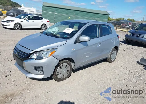 2021 Mitsubishi Mirage Carbonite Edition/Es/Le from USA, damaged, VIN ML32AUHJ7MH011887